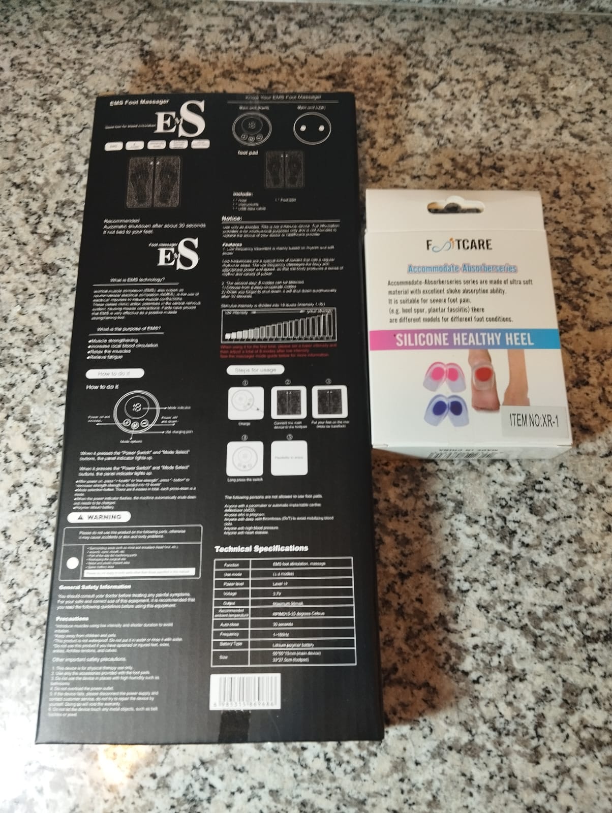 Miniatura 2 de COMBO COMFORT TALONERAS + TAPETE PIES